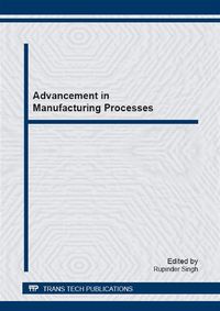 Produktbild: Advancement in Manufacturing Processes