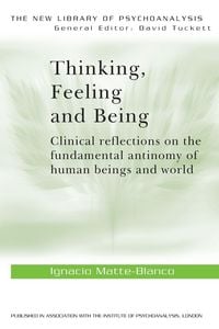 Produktbild: Thinking, Feeling, and Being