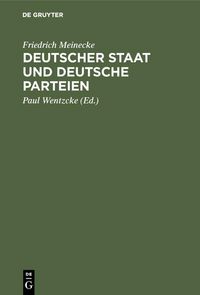 Produktbild: Deutscher Staat und Deutsche Parteien