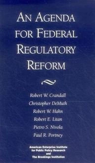 Produktbild: Agenda for Federal Regulatory Reform