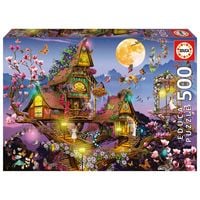 Produktbild: Educa - Elfenhaus - Puzzle 500 Teile