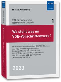 Bild vom Artikel Wo steht was im VDE-Vorschriftenwerk? 2023 vom Autor Michael Kreienberg