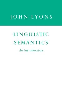 Produktbild: Linguistic Semantics