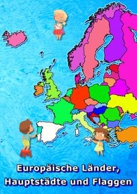 Produktbild: Europ&auml;ische L&auml;nder, Hauptst&auml;dte und Flaggen malen und lernen
