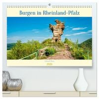 Produktbild: Burgen in Rheinland-Pfalz (hochwertiger Premium Wandkalender 2026 DIN A2 quer), Kunstdruck in Hochglanz