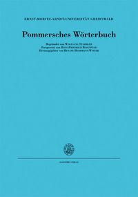 Produktbild: Pommersches W&ouml;rterbuch / Pujkn&uuml;ppel bis Ros&rsquo;