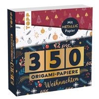 Produktbild: 350 Origami-Papiere - Weihnachten