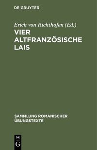 Produktbild: Vier altfranz&ouml;sische Lais