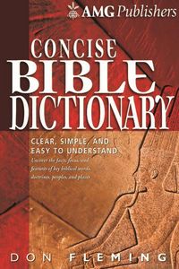 Produktbild: Amg Concise Bible Dictionary