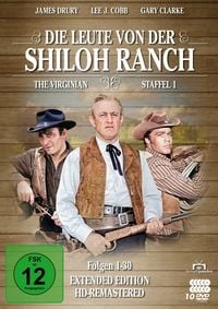 Produktbild: Die Leute von der Shiloh Ranch - Staffel 1 (HD-Remastered) (The Virginian: Extended Edition) (Fernsehjuwelen) [10 DVDs]