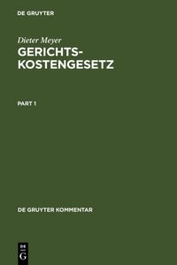 Produktbild: Gerichtskostengesetz