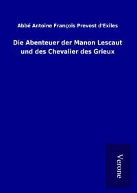 Produktbild: Die Abenteuer der Manon Lescaut und des Chevalier des Grieux