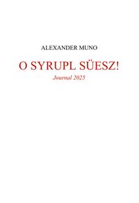 Produktbild: O Syrupl s&uuml;esz!