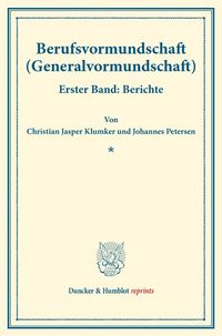 Produktbild: Berufsvormundschaft (Generalvormundschaft).
