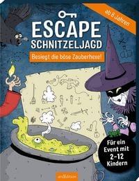 Produktbild: Escape-Schnitzeljagd &ndash; Besiegt die b&ouml;se Zauberhexe!