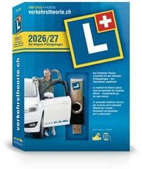 Produktbild: verkehrstheorie.ch: LERNSOFTWARE USB-Stick 2026/27