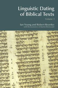 Produktbild: Linguistic Dating of Biblical Texts: Vol 1