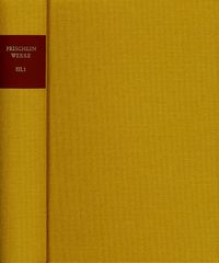 Produktbild: Nicodemus Frischlin: S&auml;mtliche Werke / Band III,1: Priscianus vapulans (Der geschlagene Priscian); Iulius redivivus (Julius Caesars R&uuml;ckkehr ins Erdenleben)