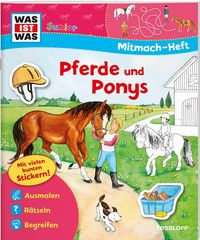 Mitmach-Heft Pferde und Ponys von Eva Dix