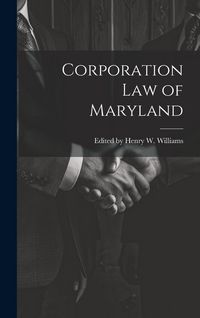 Produktbild: Corporation Law of Maryland