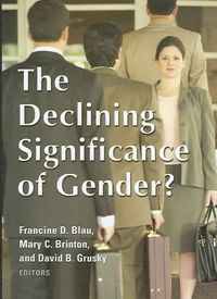Produktbild: Declining Significance Of Gend
