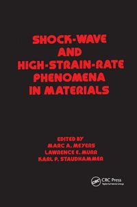 Produktbild: Shock Wave and High-Strain-Rate Phenomena in Materials