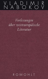 Produktbild: Vorlesungen &uuml;ber westeurop&auml;ische Literatur