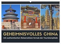 Produktbild: Geheimnisvolles China 2026 (Wandkalender 2026 DIN A2 quer), CALVENDO Monatskalender