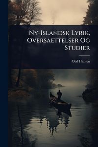 Produktbild: Ny-Islandsk Lyrik, Oversaettelser Og Studier