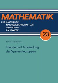 Produktbild: Theorie und Anwendung der Symmetriegruppen