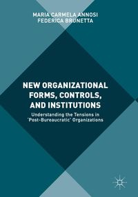 Produktbild: New Organizational Forms, Controls, and Institutions