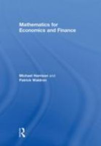Produktbild: Harrison, M: Mathematics for Economics and Finance