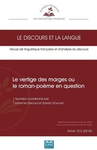 Produktbild: Le vertige des marges ou le roman-po&egrave;me en question