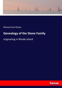 Produktbild: Genealogy of the Stone Family