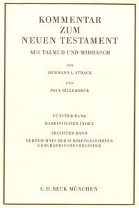 Produktbild: Rabbinischer Index, Verzeichnis der Schriftgelehrten, geographisches Register