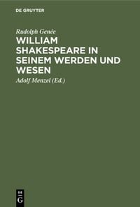 Produktbild: William Shakespeare in seinem Werden und Wesen