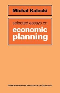 Produktbild: Selected Essays on Economic Planning