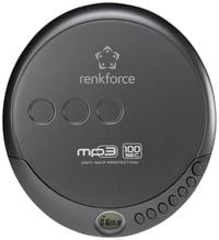 Lecteur CD portable Renkforce RF-CDP-200 CD, MP3 noir - Conrad Electronic  France