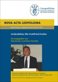 Produktbild: Gedenkfeier f&uuml;r Gottfried Geiler