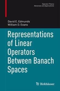 Produktbild: Representations of Linear Operators Between Banach Spaces