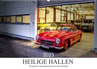 Bild vom Artikel Heilige Hallen 2023 - Die geheime Fahrzeugsammlung von Mercedes-Benz (Wandkalender 2023 DIN A2 quer) vom Autor Christof Vieweg