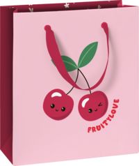 Produktbild: Geschenktasche 18x8cm Yumi rosa