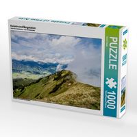 Produktbild: CALVENDO Puzzle Kanzelwand Bergstation 1000 Teile Puzzle quer | 1000 Teile Lege-Gr&ouml;&szlig;e 64 &times; 48 cm Foto-Puzzle f&uuml;r gl&uuml;ckliche Stunden