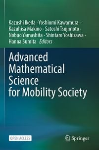 Produktbild: Advanced Mathematical Science for Mobility Society