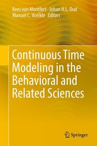 Produktbild: Continuous Time Modeling in the Behavioral and Related Sciences