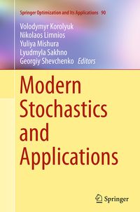 Produktbild: Modern Stochastics and Applications