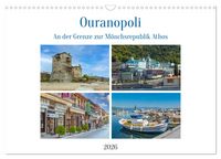 Produktbild: Ouranopoli - An der Grenze zur M&ouml;nchsrepublik Athos (Wandkalender 2026 DIN A3 quer), CALVENDO Monatskalender