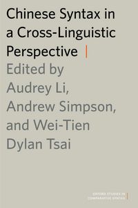 Produktbild: Chinese Syntax in a Cross-Linguistic Perspective