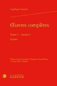 Produktbild: Oeuvres Completes T.1 ; Volume 1 : Lettres