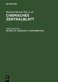 Produktbild: 14. November 1956